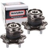 Rear Wheel Bearing for 2011-2014 Nissan Juke, 2008-2013 Nissan Rogue Wheel Hub Assembly w/5 Lugs AWD 512373 (2 PACK)