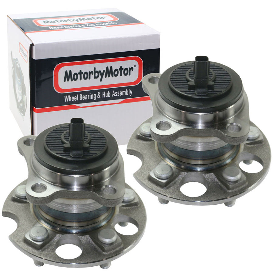 Rear Wheel Bearing & Hub Assembly Fits for 2009-2016 Toyota Venza Wheel Hub w/5 Lugs (2WD, FWD)-512421 512422 - 2 PACK