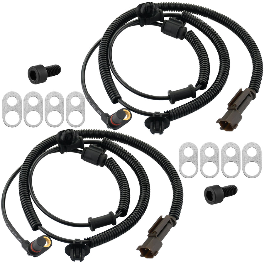 2 Pack Front Wheel Speed ABS Sensor Fits for Ford F-150 2015 2016 2017-Wheel Speed ABS Assembly