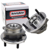 Front Wheel Bearing Fit Chrysler 200, Chrysler Sebring, Dodge Avenger,Dodge Caliber Wheel Hub w/ABS 5 Lugs, 513263 (2 Pack)