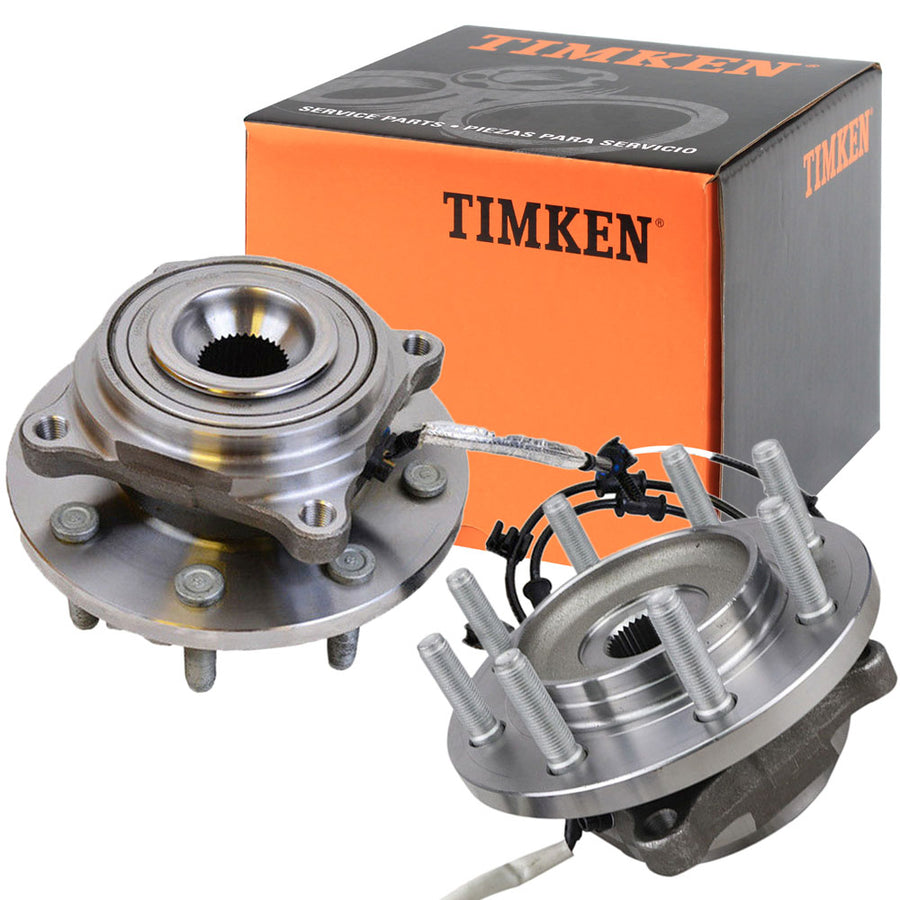 Timken HA590628 Front Wheel Bearing Hub Fits Ram 2013-18 2500 3500 -2pcs