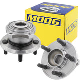 Moog Rear Wheel Hub Bearing Assembly 512301 for 05-08 Dodge Magnum 06-09 Charger-2pcs