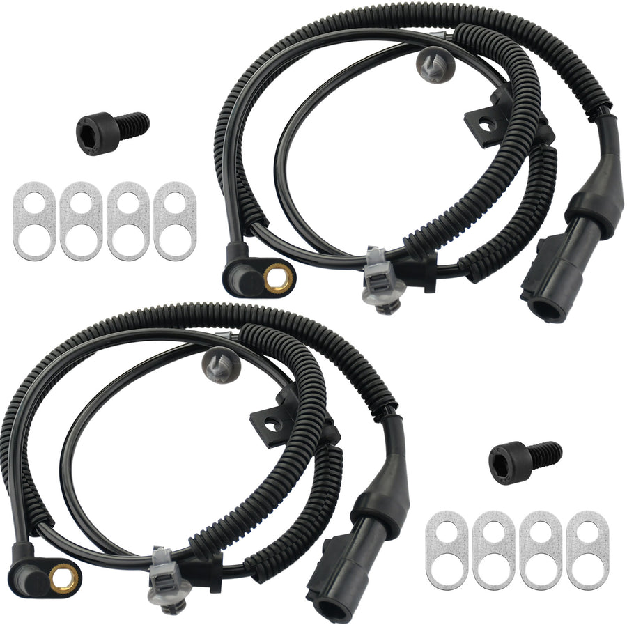 Front Wheel Speed ABS Sensor Fits for Ford F-150 2009 2010-Wheel Speed ABS Assembly-2 Pack