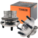 Timken HA590228 Front Wheel Bearing and Hub Assembly For Acura MDX ZDX Honda Pilot 5 Lug-2pcs