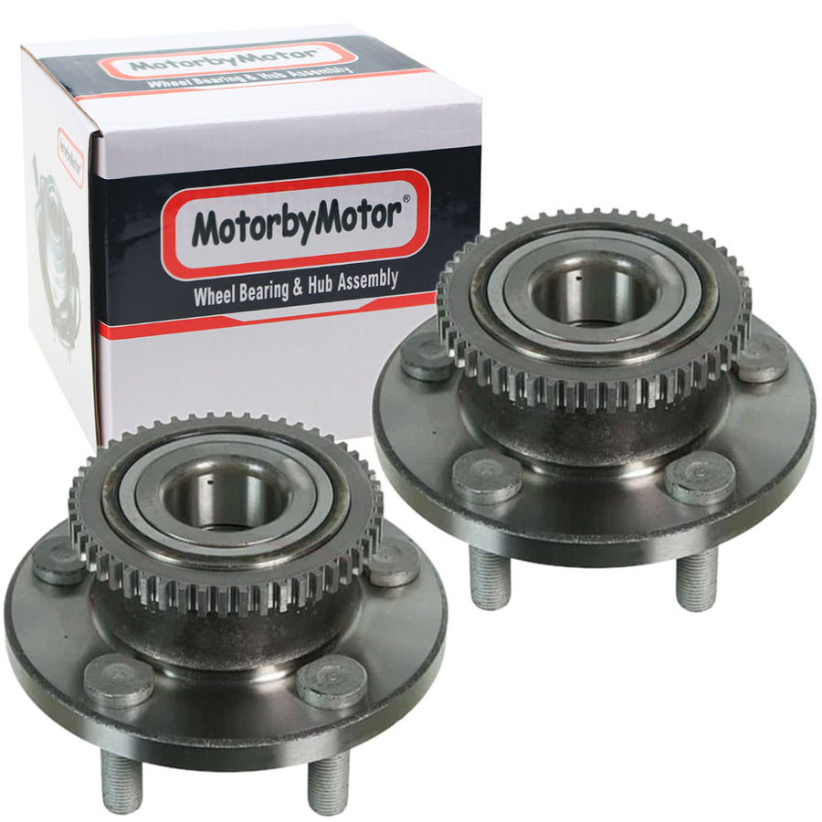 Front Wheel Bearing for 2015-2020 Ford Mustang 2.3L, 3.7L, 5.0L (GT) Wheel Hub w/5 Lugs 513346  (2 PACK)