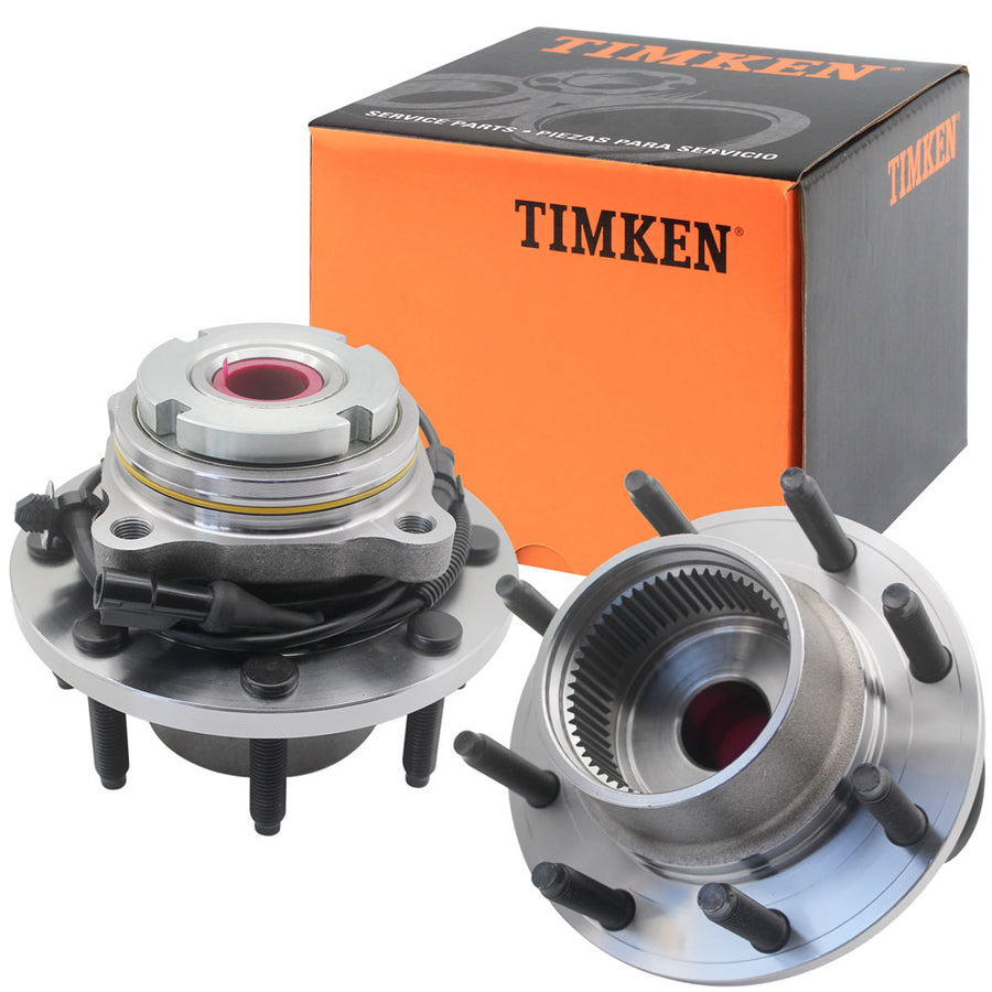 Timken 515020 Front Wheel Hub Bearing Assembly Ford Excursion F-250 F-350 -2pcs