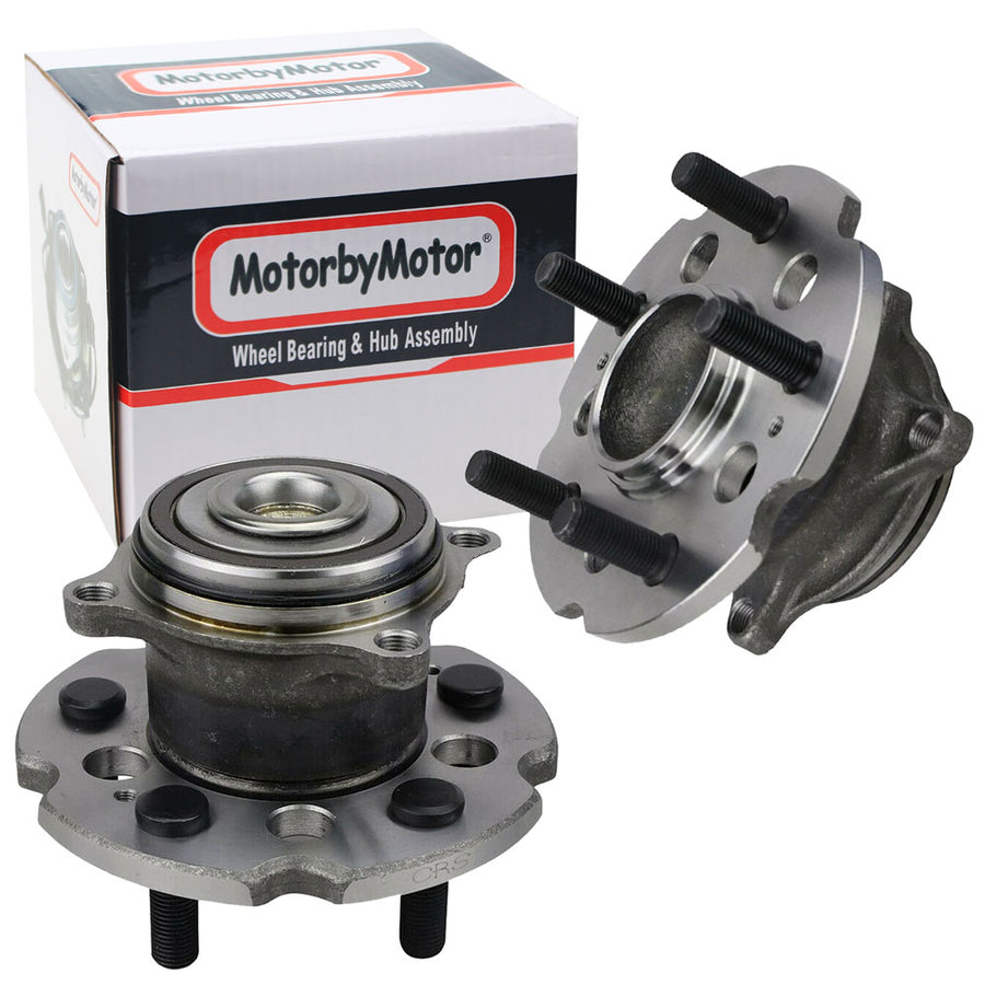 Rear Wheel Bearing for 2009-2015 Honda Pilot Wheel Hub w/5 Lugs, 2WD w/ABS-512416 (2 PACK)