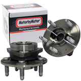 MotorbyMotor Front/Rear Wheel Bearing Fit Cadillac XTS CTS, Chevy Impala Camaro Wheel Hub 5 Lugs, w/ABS-513282 (2Pack)