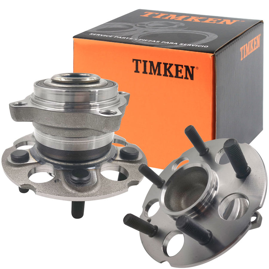 Timken HA590190 Rear Wheel Bearing Hub Assembly For Honda Crosstour Accord Crosstour 2WD -2pcs