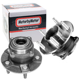 MotorbyMotor 512230 Rear Wheel Bearing and Hub Assembly Fits for  2005 Chevy Equinox, 2006 Pontiac Torrent, 2002-2007 Saturn Vue [5 Lug Non-ABS] - 2 PACK