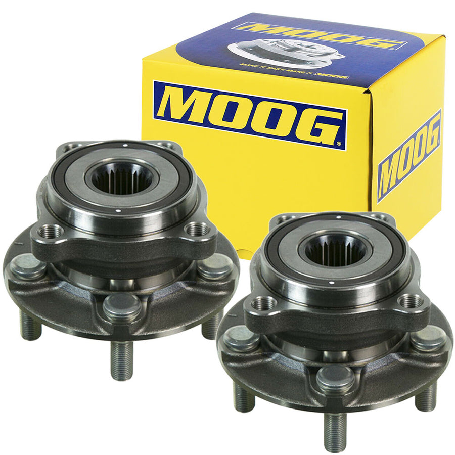 MOOG 513303 Front Wheel Bearing Hub 2008-2014 Subaru outback WRX Impreza Forester (set of 2)