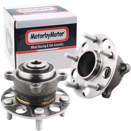 Rear Wheel Bearing Fit Acura TSX 2009-2014, Honda Accord 2008-2012 Wheel Hub w/ABS 5 Lugs, 512353 (2 Pack)