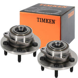 TIMKEN TKHA590034 Front Wheel Bearing Fits 2005-2008 Dodge Dakota Raider Non-ABS 2WD (2 PACK)