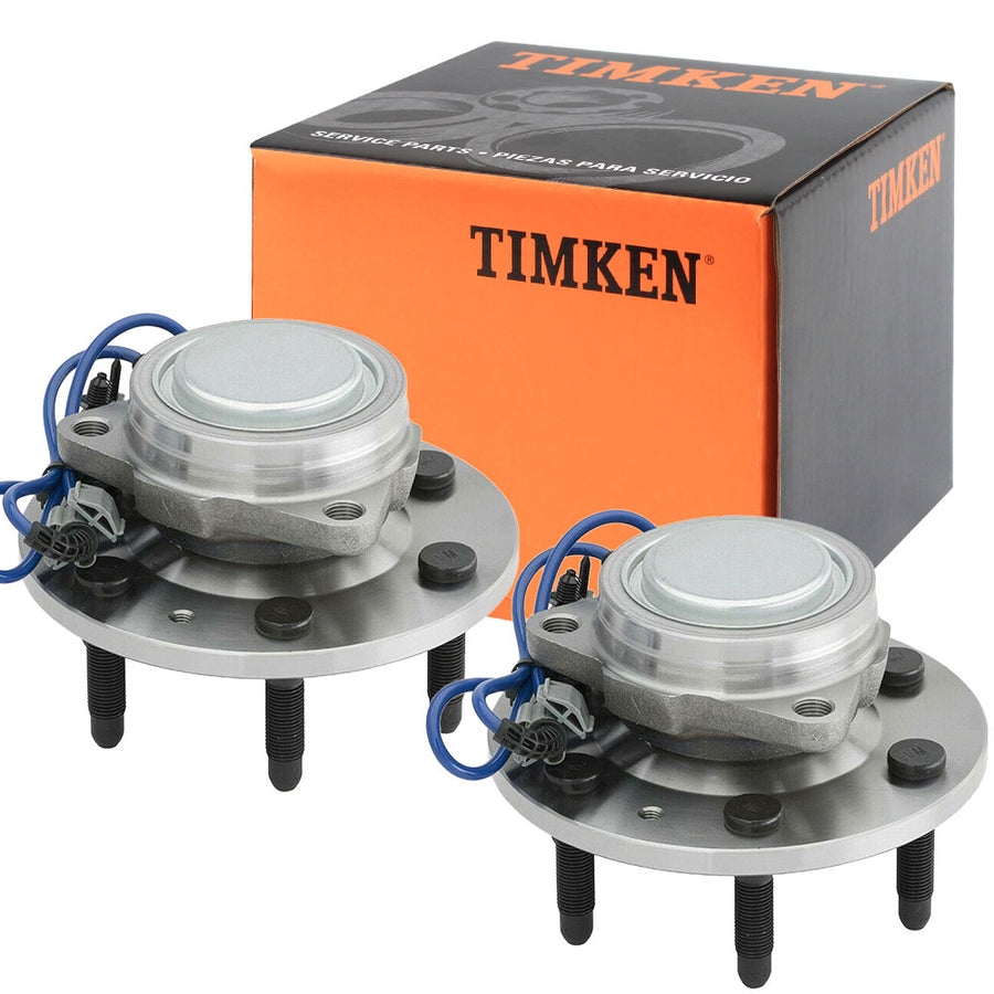 Timken SP450303 Front Wheel Bearing Hub Assembly For Sierra 1500 Avalanche Suburban 1500-2Pack