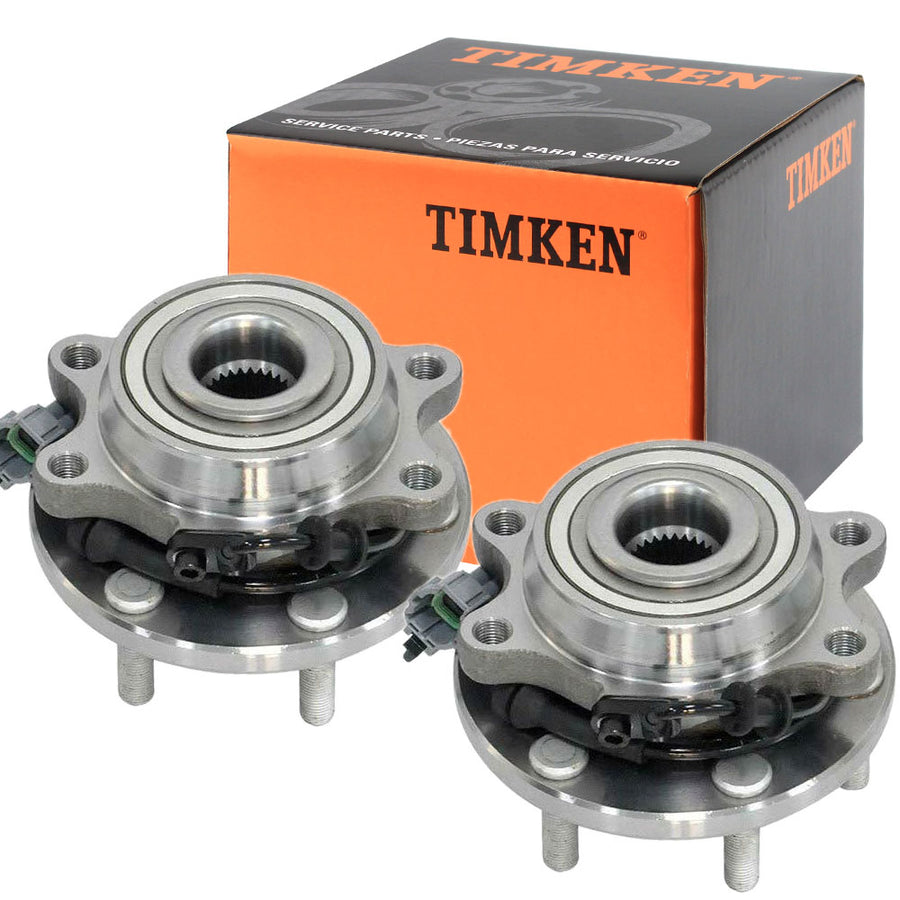 TIMKEN SP450701 Front Wheel Bearing hub Assembly For Nissan Frontier (2 PACK)