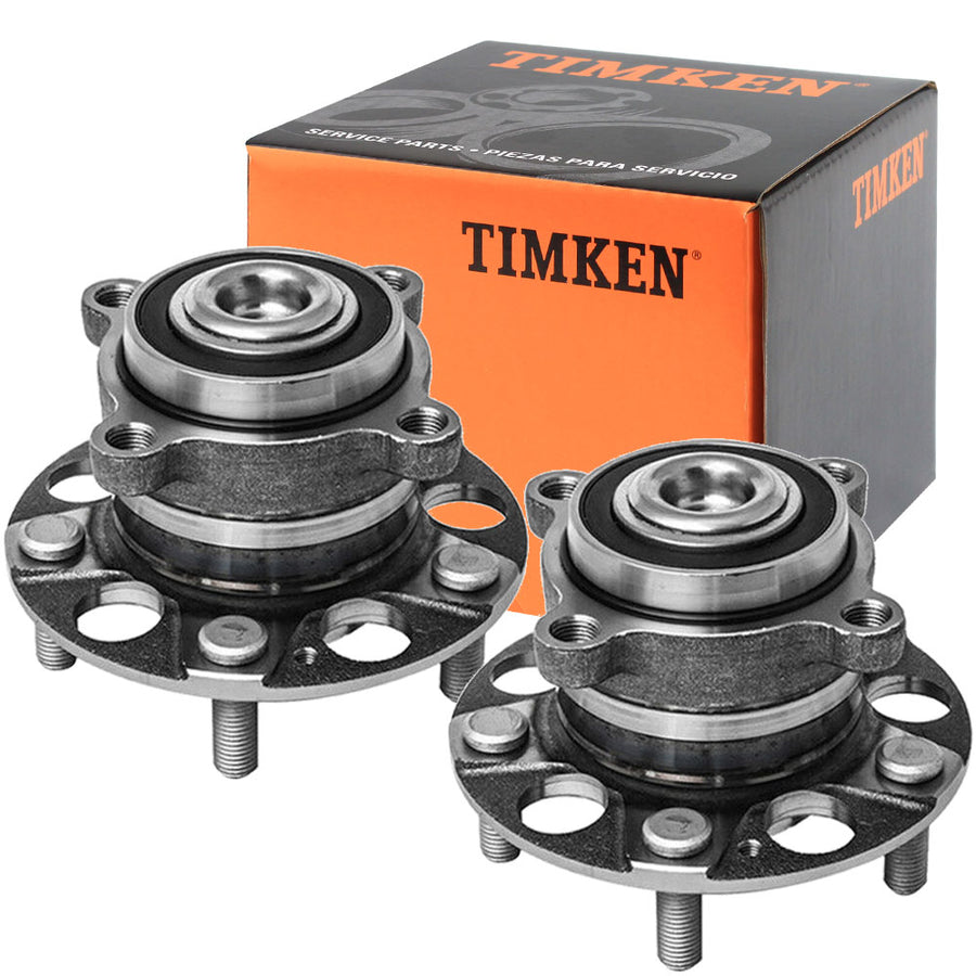 Timken HA590202 Rear Wheel Bearing hub Assembly 2008-2012 Honda Accord 2009-2014 Acura TSX  (2 PACK)