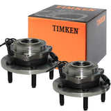 TIMKEN TKHA590035 Front Wheel Bearing hub Assembly for 2005 - 2010 Dodge Dakota w/ ABS 4 Wheel ABS (2 PACK)