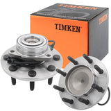 Timken-SP550103 Front Wheel Bearing & Hub For 2003-05 Dodge Ram 3500 Pickup-2pcs