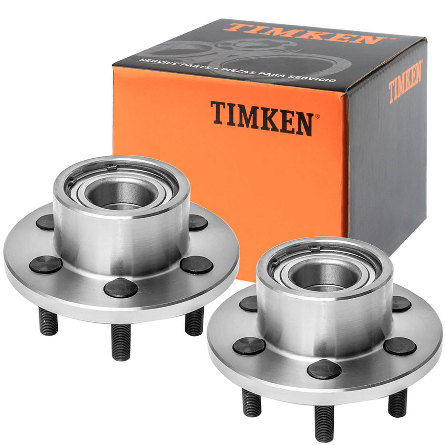 TIMKEN HA599528 Front Wheel Bearing Hub Assembly for 1997-2004 Dodge Dakota (2 PACK)