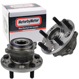 MotorbyMotor Rear Wheel Bearing Fit 2005-2012 Acura RL, 2009-2013 Acura TL Wheel Hub w/ABS, 5 Lugs AWD-512321 (2 Pack)