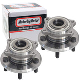 MotorbyMotor 512301 Rear Wheel Bearing and Hub Assembly Fits for  2005-2008 Dodge Magnum, 2006-2009 Dodge Charger, 2005-2009 Chrysler 300 (Fit with 27 spline shaft Only) w/5 Lugs - 2 PACK