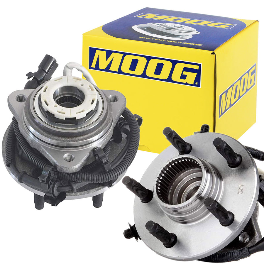 Moog 515027 Front Wheel Bearing Hub Assembly Fits Ford Ranger Mazda B4000 W/ABS-2pcs