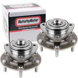 Front Wheel Bearing Fit 2007-2009 Hyundai Entourage, 2006-2014 Kia Sedona Wheel Hub w/6 Lugs,515090 (2 Pack)