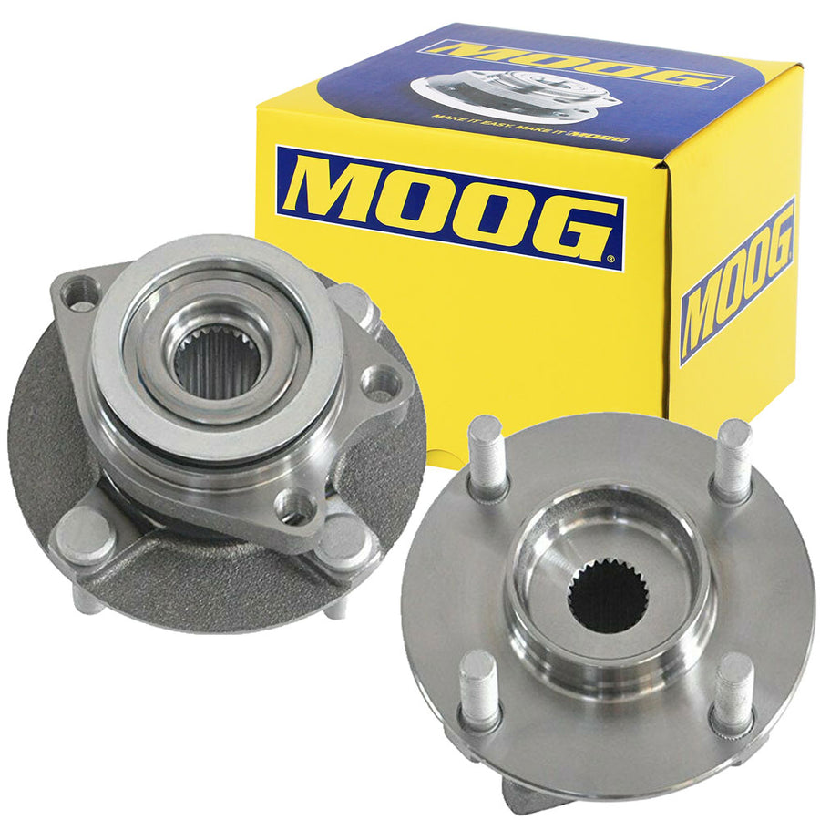 Moog 513308 Front Wheel Hub Bearing assembly 2007-2011 Nissan Versa Non ABS 2PK