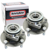 Front Wheel Bearing Fit 2009-2014 Nissan Cube Wheel Hub w/4 Lugs, 513344 (2 Pack)