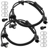 Front Wheel Speed ABS Sensor Fits for Dodge Ram 1500 Pickup 2006-2009-Wheel Speed ABS Assembly-2 Pack