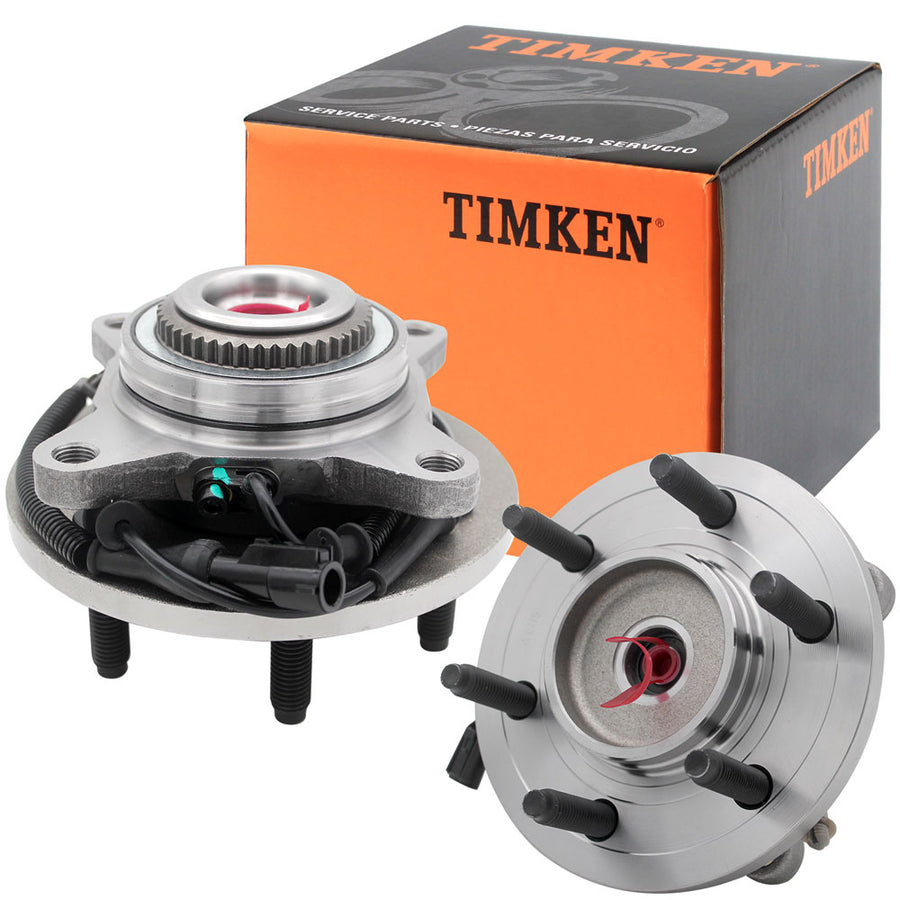 Timken SP550212 Front Wheel Bearing and Hub Assembly For 2004-2005 Ford F-150 4WD -2pcs