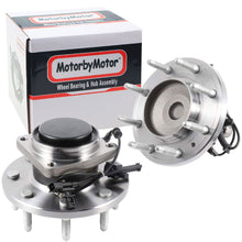 Load image into Gallery viewer, Front Wheel Bearing Fit Chevrolet Silverado 2500 3500, GMC Sierra 2500 3500 2011-2019 Wheel Hub w/ABS 8 Lugs, 2WD RWD, 515146 (2 Pack)
