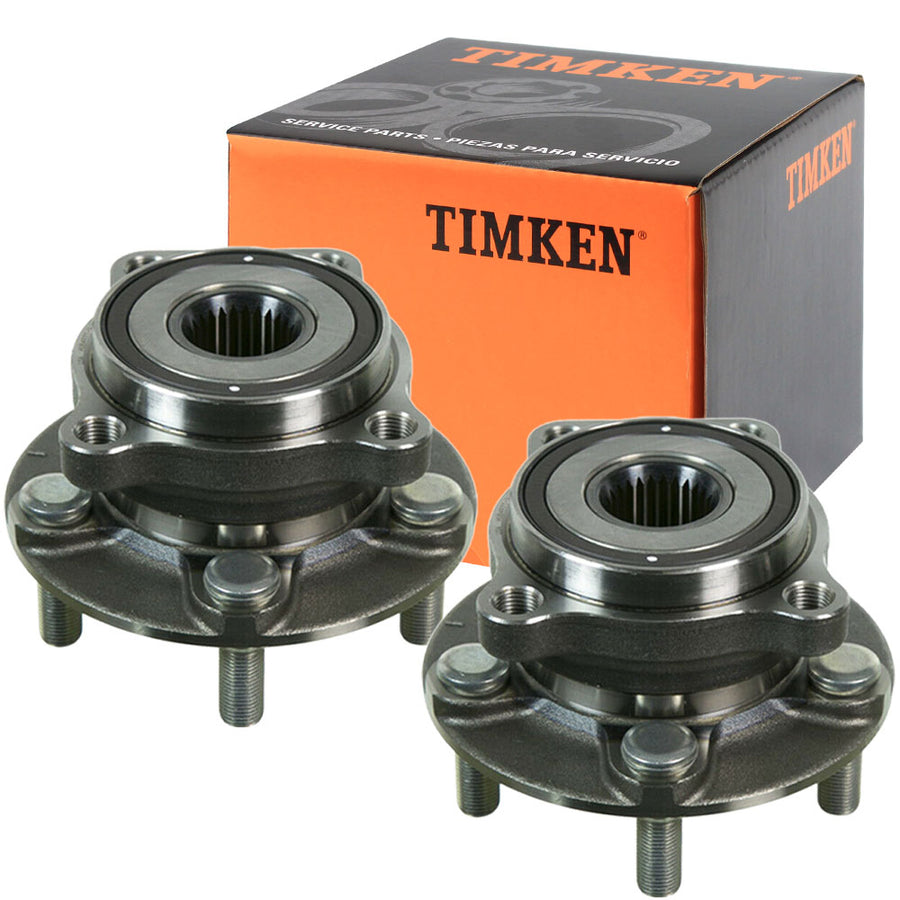 TIMKEN HA590315 Front Wheel Hub Assembly for 2005 06-2014 Subaru Legacy Outback (2 PACK)