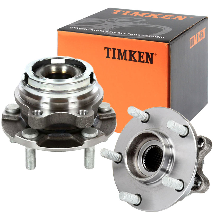 Timken HA590372 Front Left Wheel Bearing Hub Assembly 2009-2015 Nissan Murano-2pcs