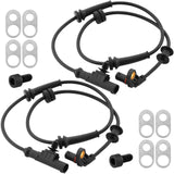 Front Wheel Speed ABS Sensor Fits for Nissan Armada 2012-2015, Nissan Titan 2012-2015-Wheel Speed ABS Assembly-2 Pack