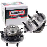 MotorbyMotor Rear Wheel Bearing and Hub Assembly Fit 2012-2015 Nissan Armada Wheel Hub (2 Pack) w/ABS 6 Lugs-541014