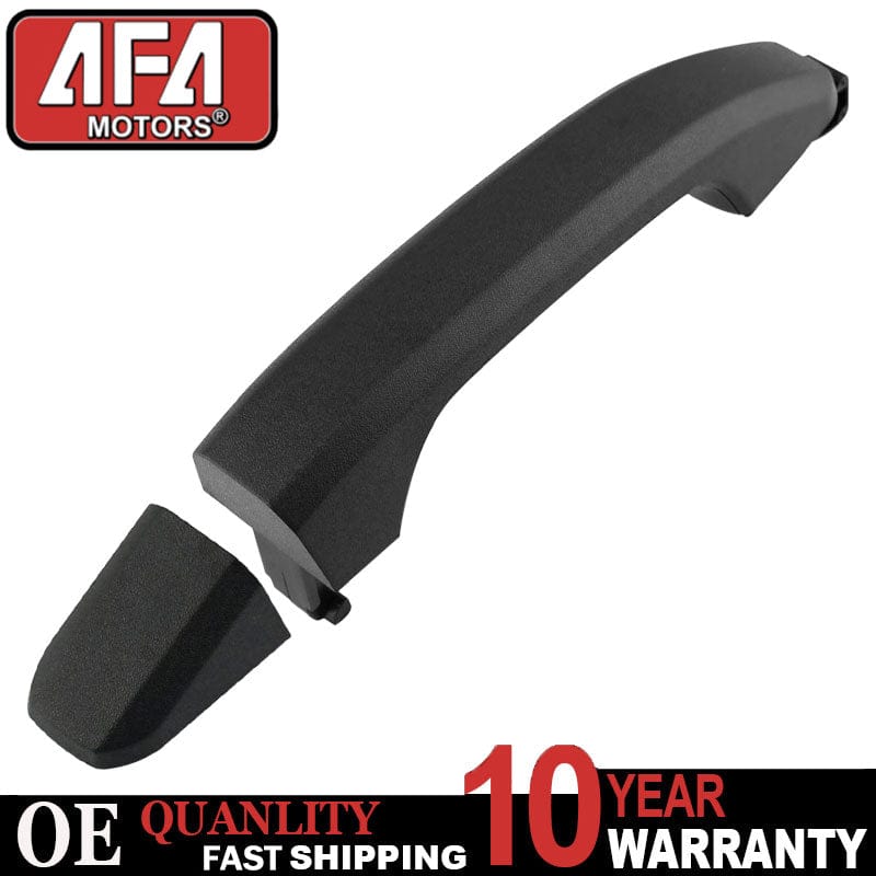 Exterior Black Textured Rear Door Handle For Silverado Sierra 1500 2500 3500