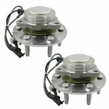 Chevrolet Silverado 1500 Front Wheel Bearing Hub Assembly 515097, 2pcs