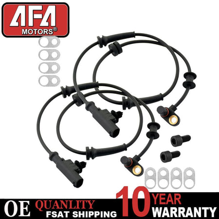 Front ABS Wheel Speed Sensor Set for 2012 2013 2014 2015 Nissan Titan Armada 2WD