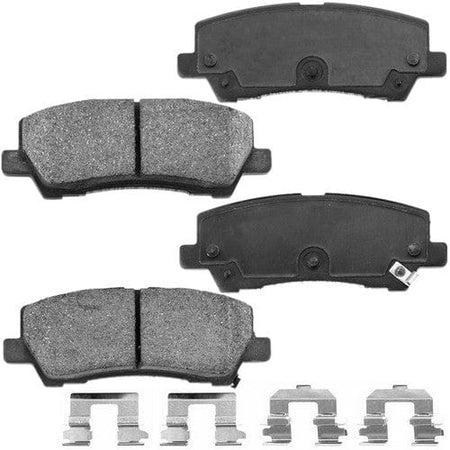 Motorbymotor Rear 312mm Drilled & Slotted Brake Rotor & Brake Pad kit Including CLEANER DOT4 FLUID Fits for Cadillac Cts,Chevrolet Camaro