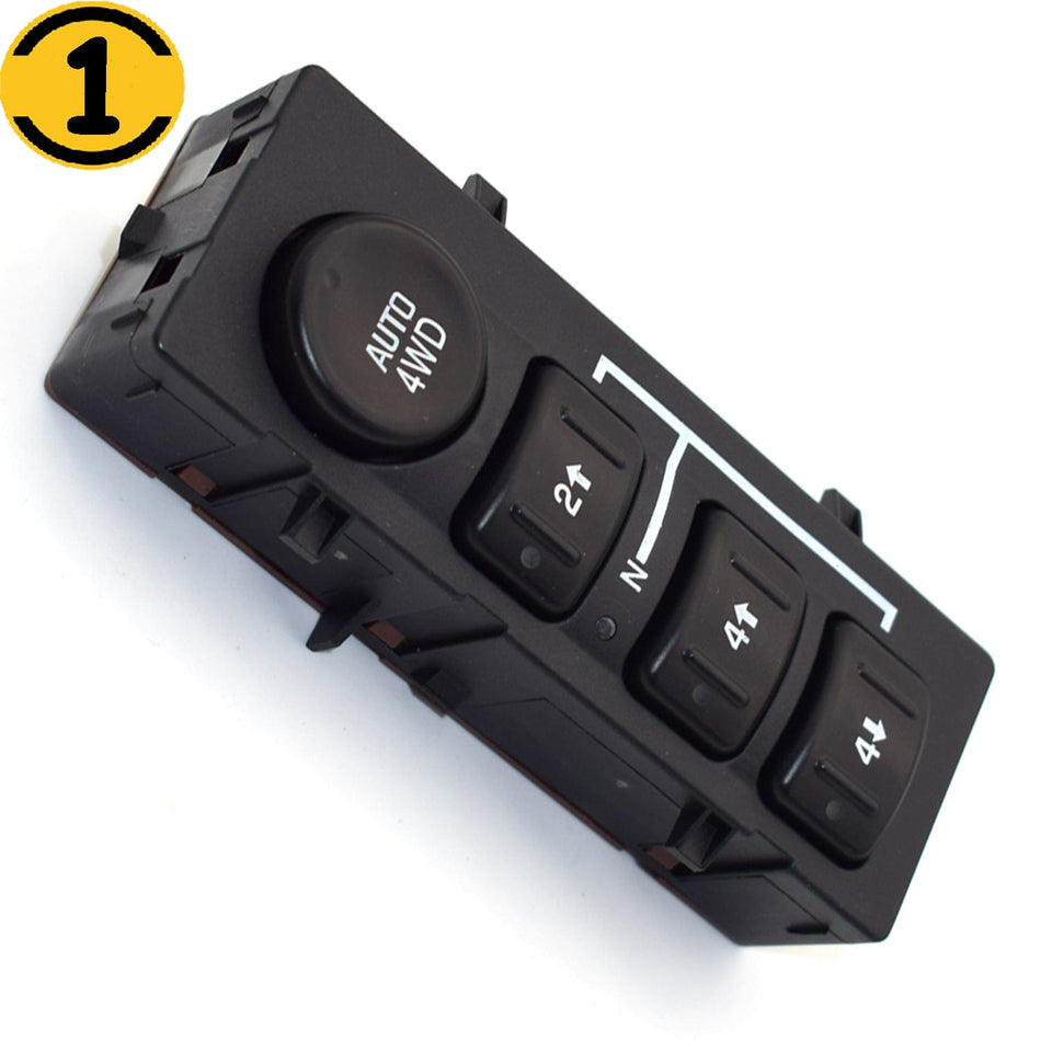 4WD Wheel Drive Switch Fit Cadillac Escalade, Chevrolet Silverado Avalanche Suburban Tahoe, GMC Sierra Classic Yukon XL 19259313
