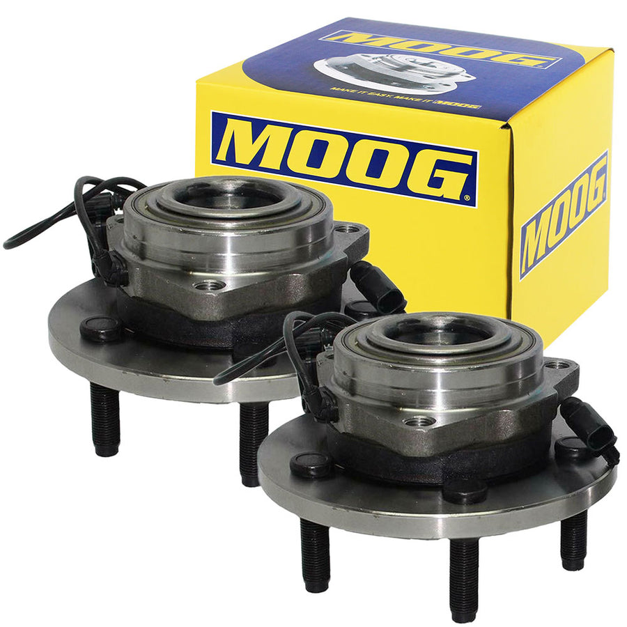 MOOG 513229 Front Wheel Bearing Hub Assembly 2005-2011 Dodge Ram Dakota（Set of 2)