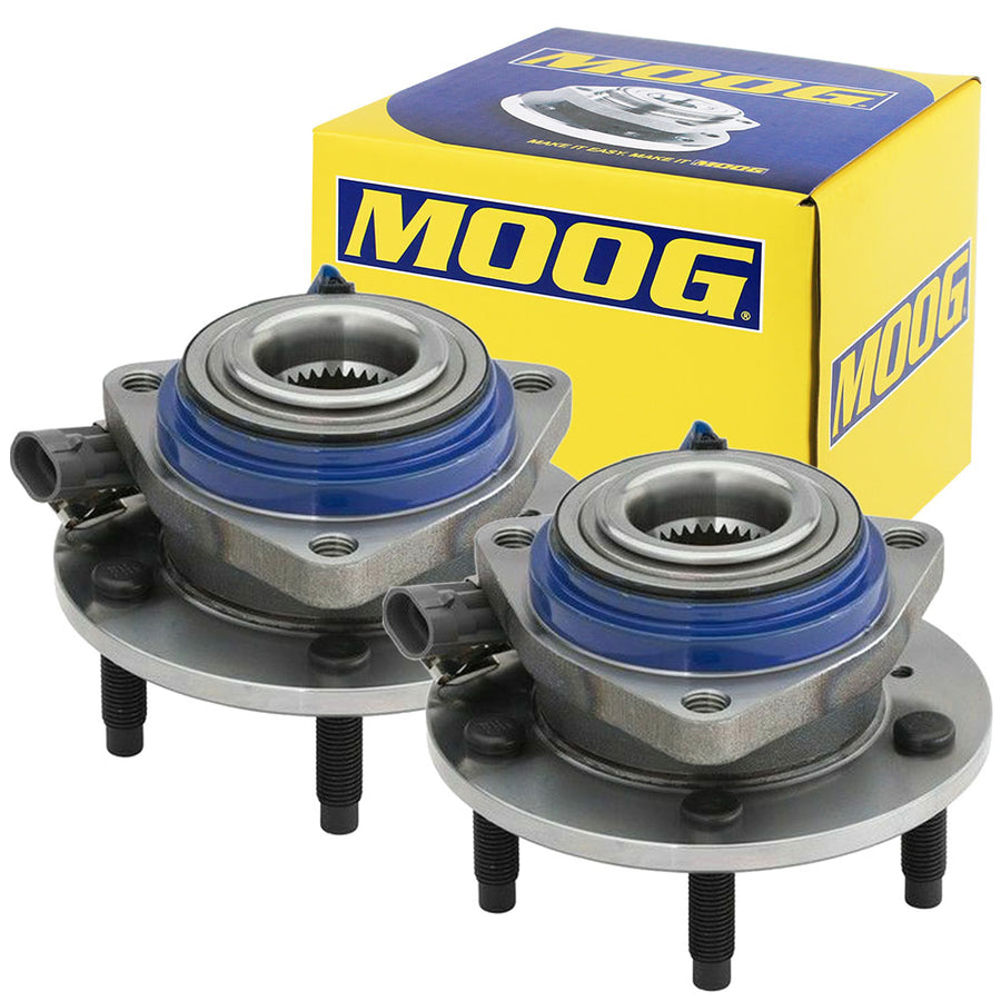 MOOG 513121 Front Wheel Bearing Hub Assembly Chevrolet Impala Pontiac Grand Prix (2 PACK)