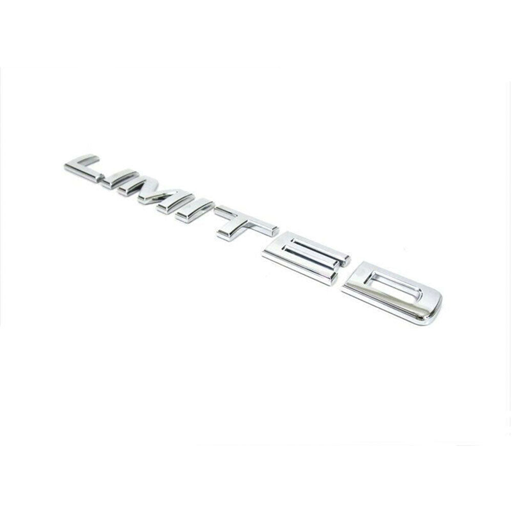 RAM LIMITED Emblem Letters Truck Nameplate Chrome