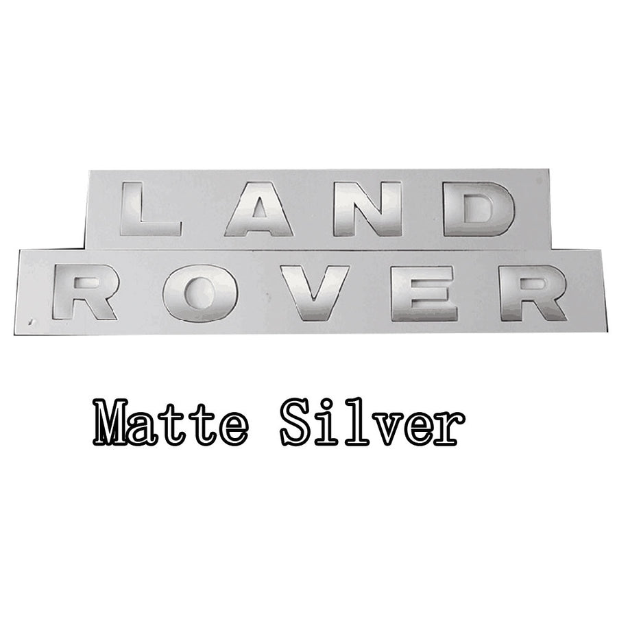 LAND ROVER Hood Emblem Letter Silver DAB500050LQV, DAB500080LQV