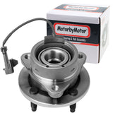 MotorbyMotor 513204 Front Wheel Bearing and Hub Assembly for Chevy Cobalt 05-10, Saturn Ion 03-07, Pontiac G5 07-10, Pontiac Pursuit 05-06, [w/4 Lugs, 4-Wheel ABS]