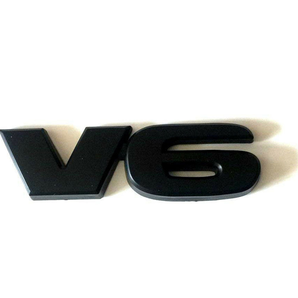 Toyota Tacoma V6 Emblem Kit Matte Black 5 PCS