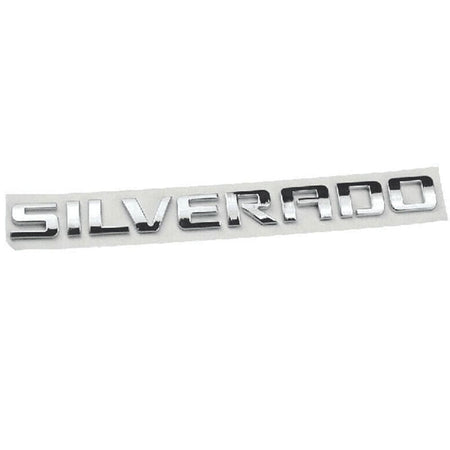 Chevrolet Silverado Emblems - Silverado Letter Chrome 15129652
