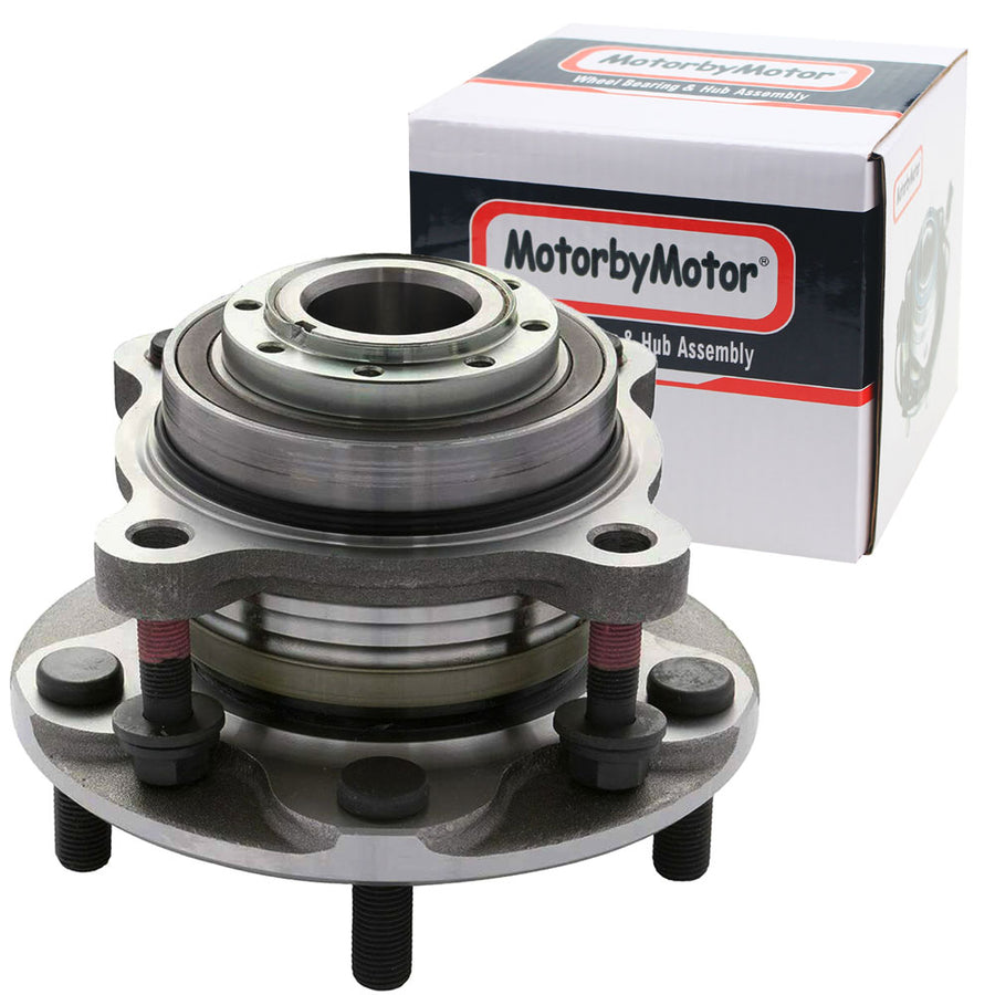 MotorbyMotor Front Wheel Bearing for Toyota Sequoia, Toyota Tundra-w/5 Lugs, 2WD RWD-950-006