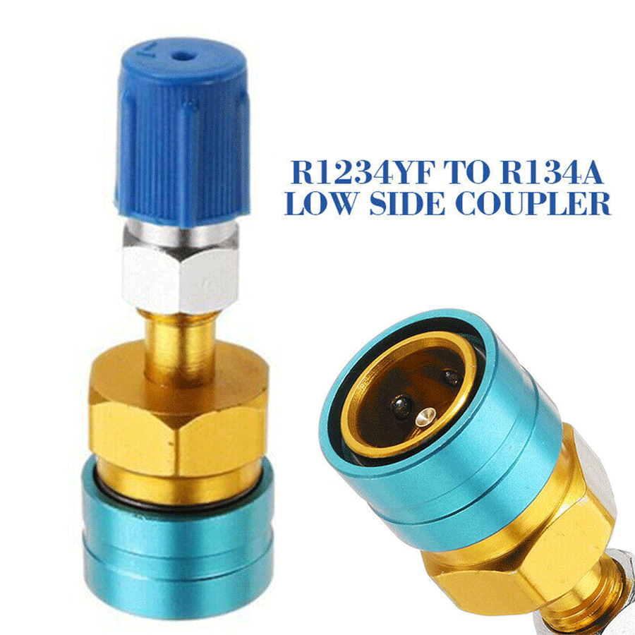 R1234Yf Low Side Quick Coupler R1234Yf To R134A Ac Charging Hose Adapter  Fitti